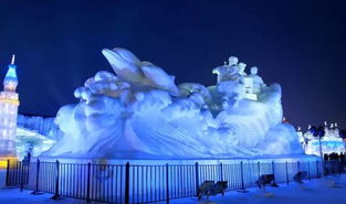 哈尔滨冰雪王国受追捧,冬日童话,全球游客的冰雪盛宴